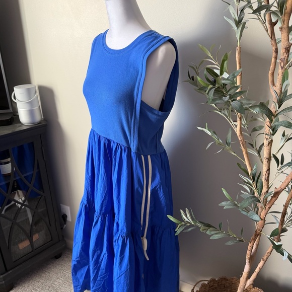 Anthropologie Daily Practice Bowline Sleeveless Midi Dress NEW - Picture 6 of 15